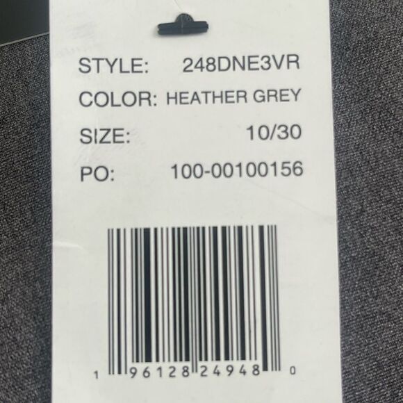 Violet and Roses - Women’s Dress Pants with tie belt. Size: 19/30 Color: Gray - Picture 4 of 8